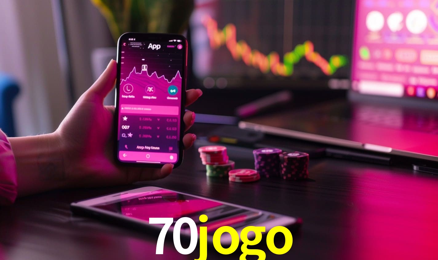 Comparação APP mobile vs versão web da 70jogo